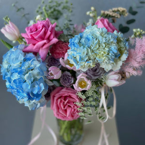 “Enchanted Spring” Flower Vase