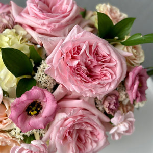 “Pink Elegance” Flower Vase