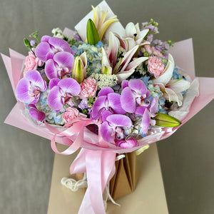 "Amber Orchid” Mix Bouquet