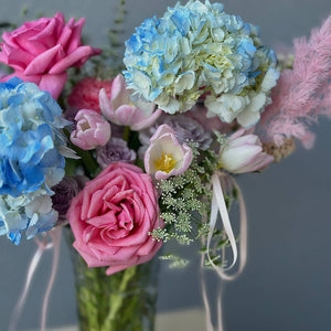 “Enchanted Spring” Flower Vase