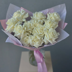 White French Roses