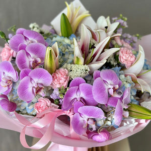 "Amber Orchid” Mix Bouquet