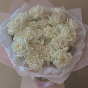 White French Roses