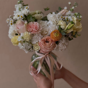 “Lace & Light” Flower Vase