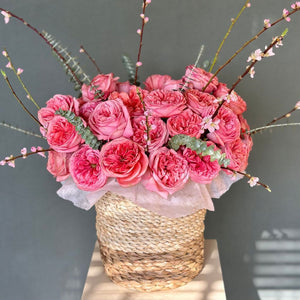 “Spring Breeze” Flower Basket