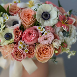 Hat Box "Flower Garden"