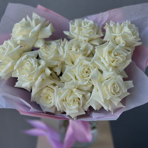 White French Roses