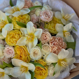 “Sunny Tulips” Mix Bouquet