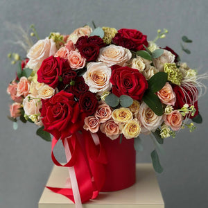 "Bloom Rouge" Flower Box