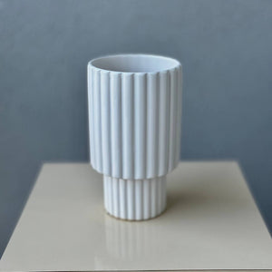 White Ceramic Vase