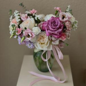 “Elegance Booms” Flower Vase