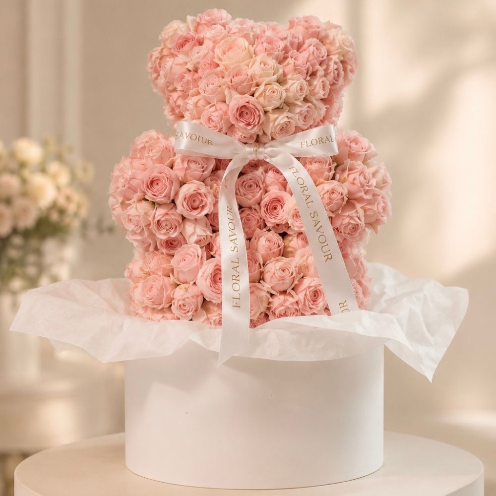 Flower Bear in a Box