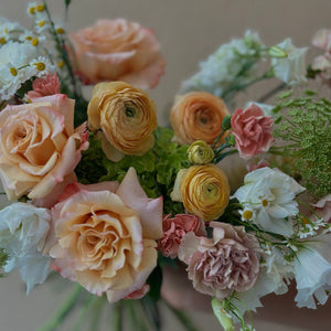 “Peach Mist” Mix Bouquet