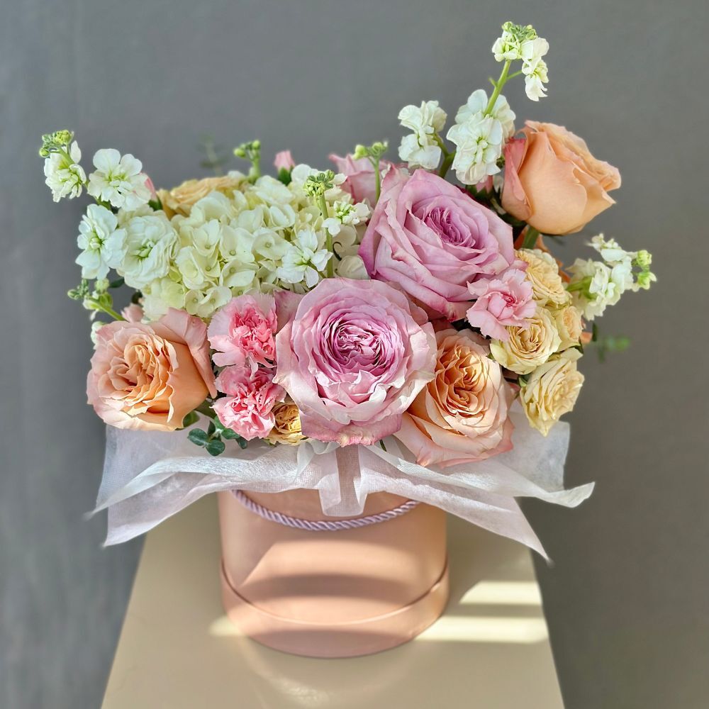 Flower Box "Pastel Charm"