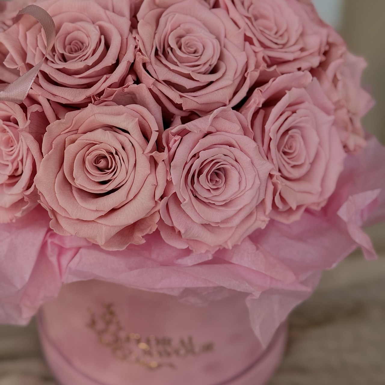 Everlasting Pink Roses