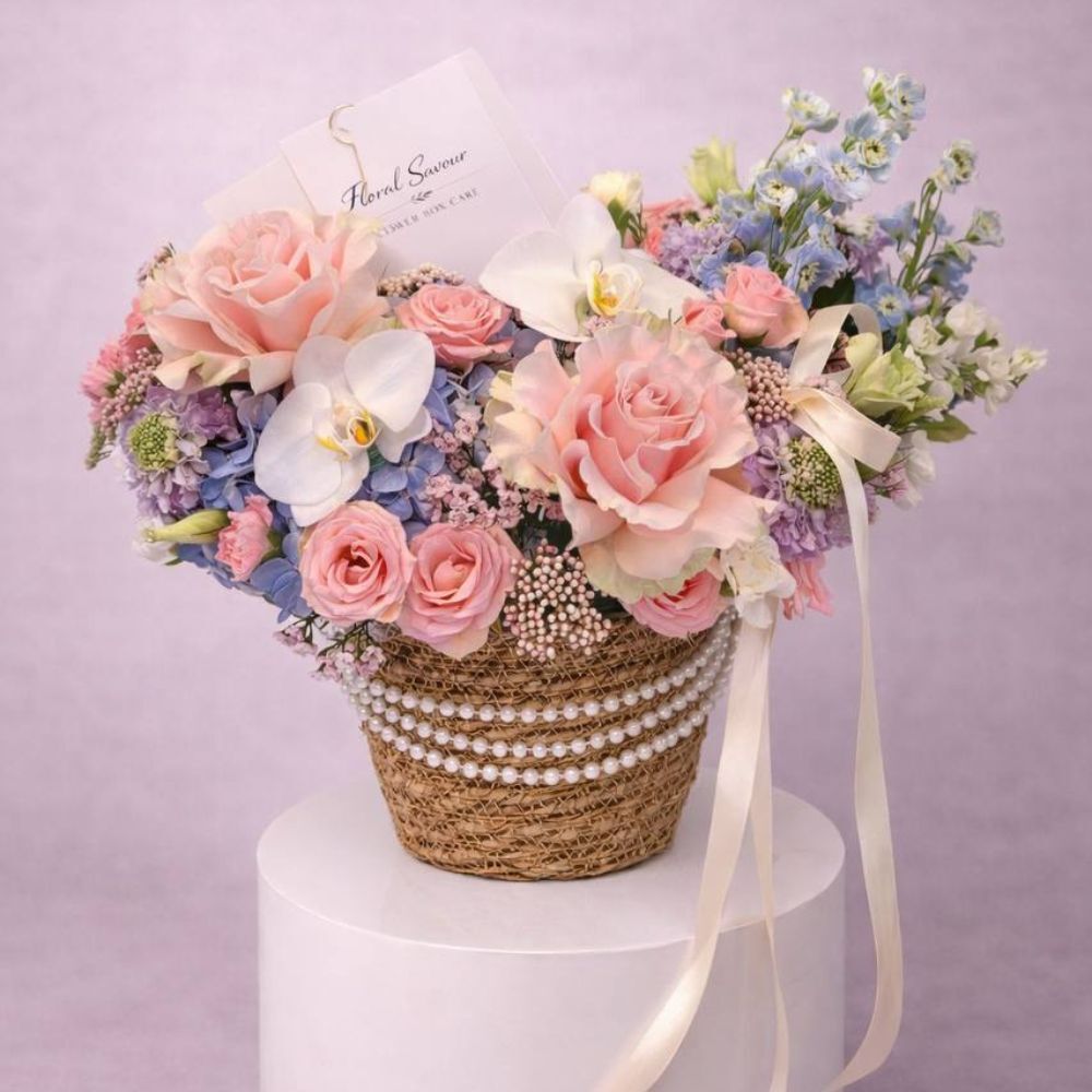 "Designer's Choice" Flower Basket