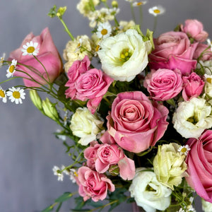 “Chic Pink” Flower Vase