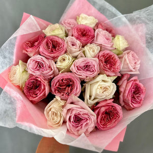 2 Dozen Garden Roses Mix