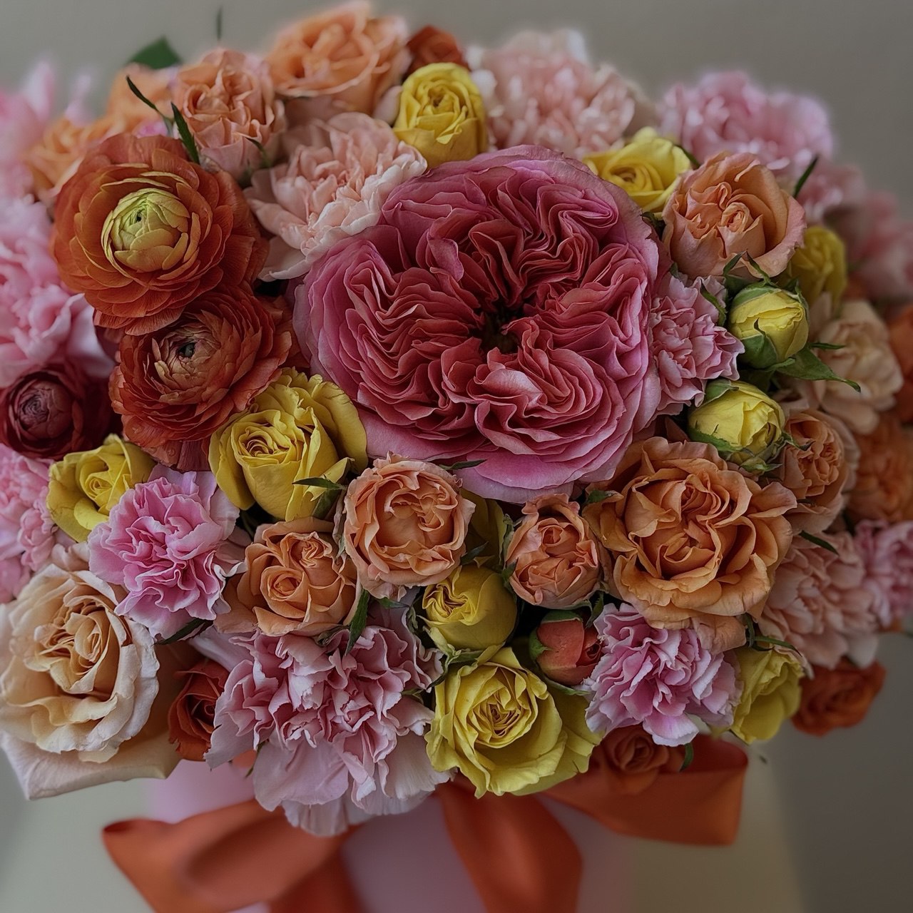 Flower Box "Tropical Blaze"