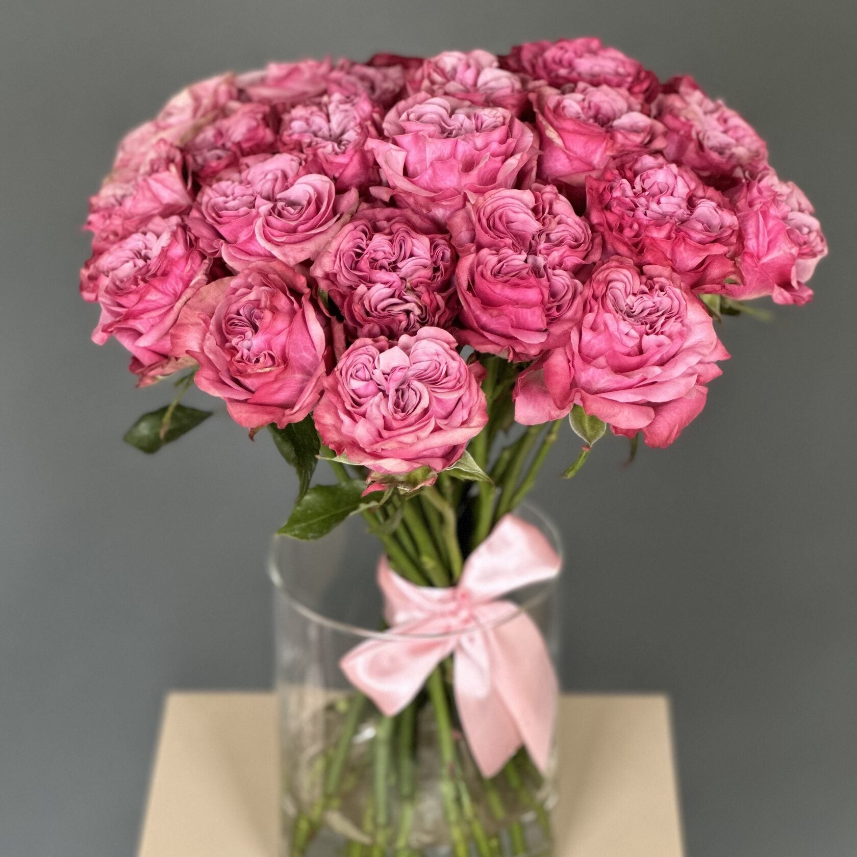 2 Dozen Garden Roses Country Blues