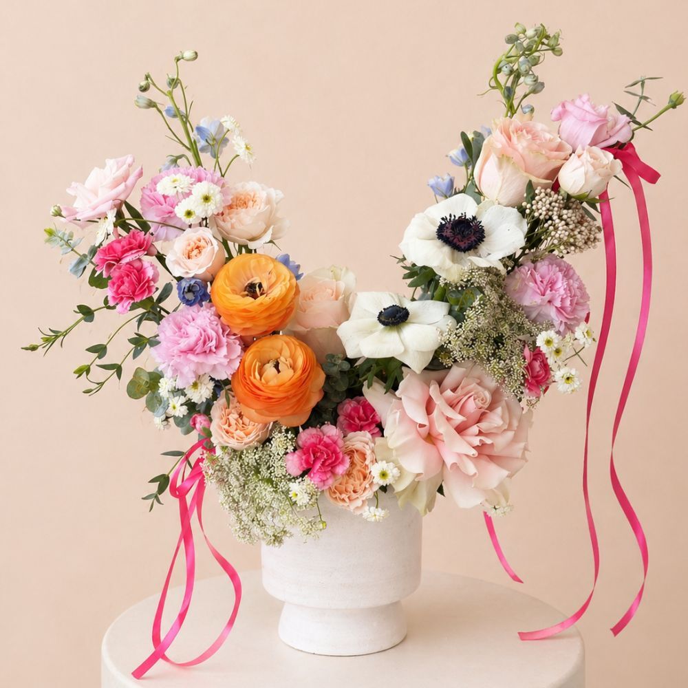 "Petal Muse" Flower Vase