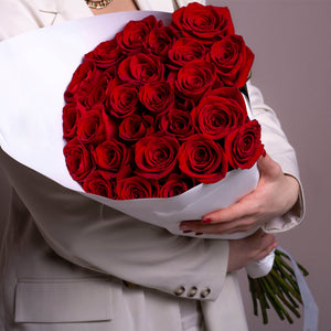 2 Dozen Classic Red Roses