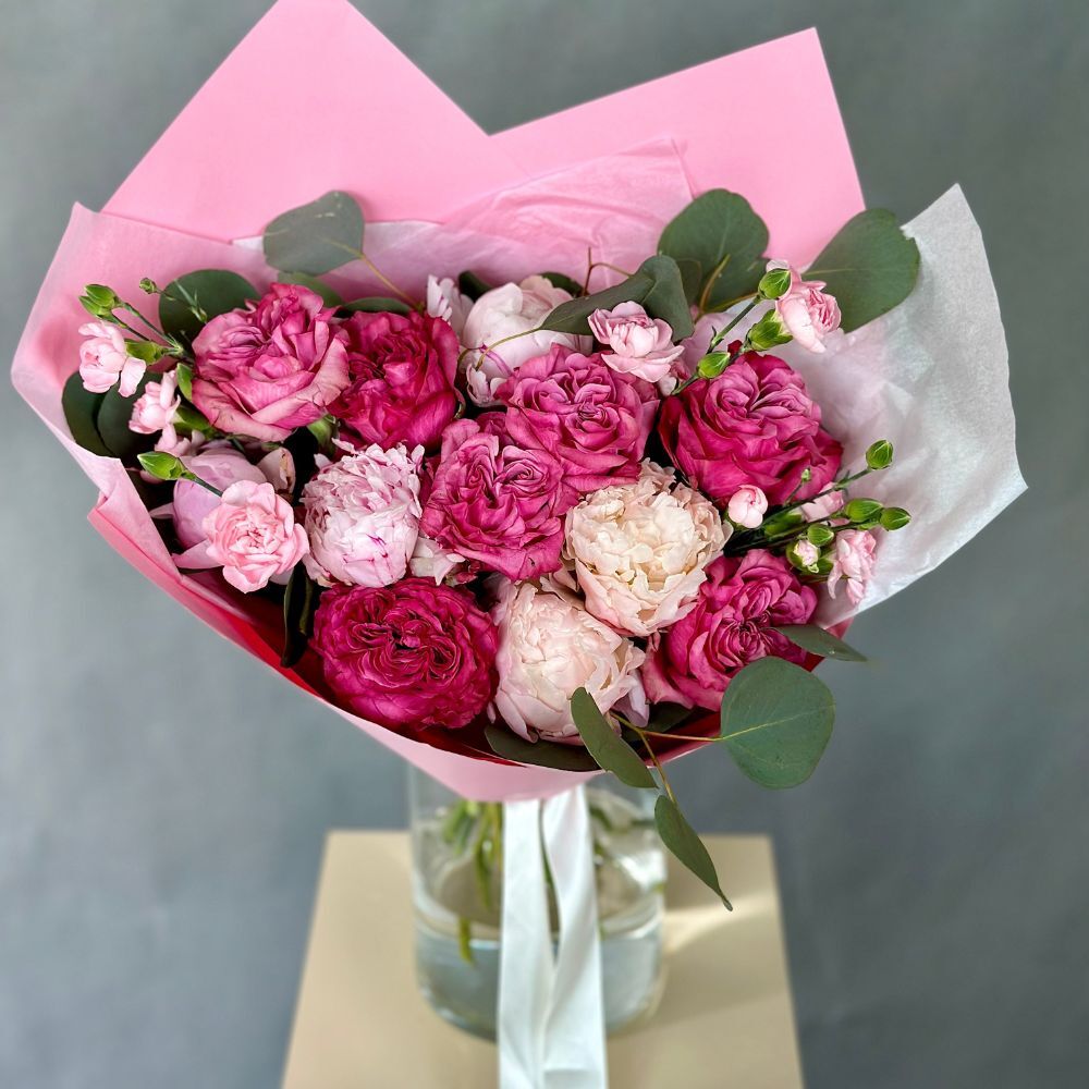 Trio Bouquet "Raspberry Jam"