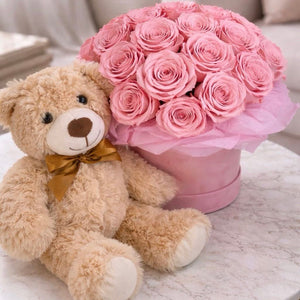Everlasting Pink Roses