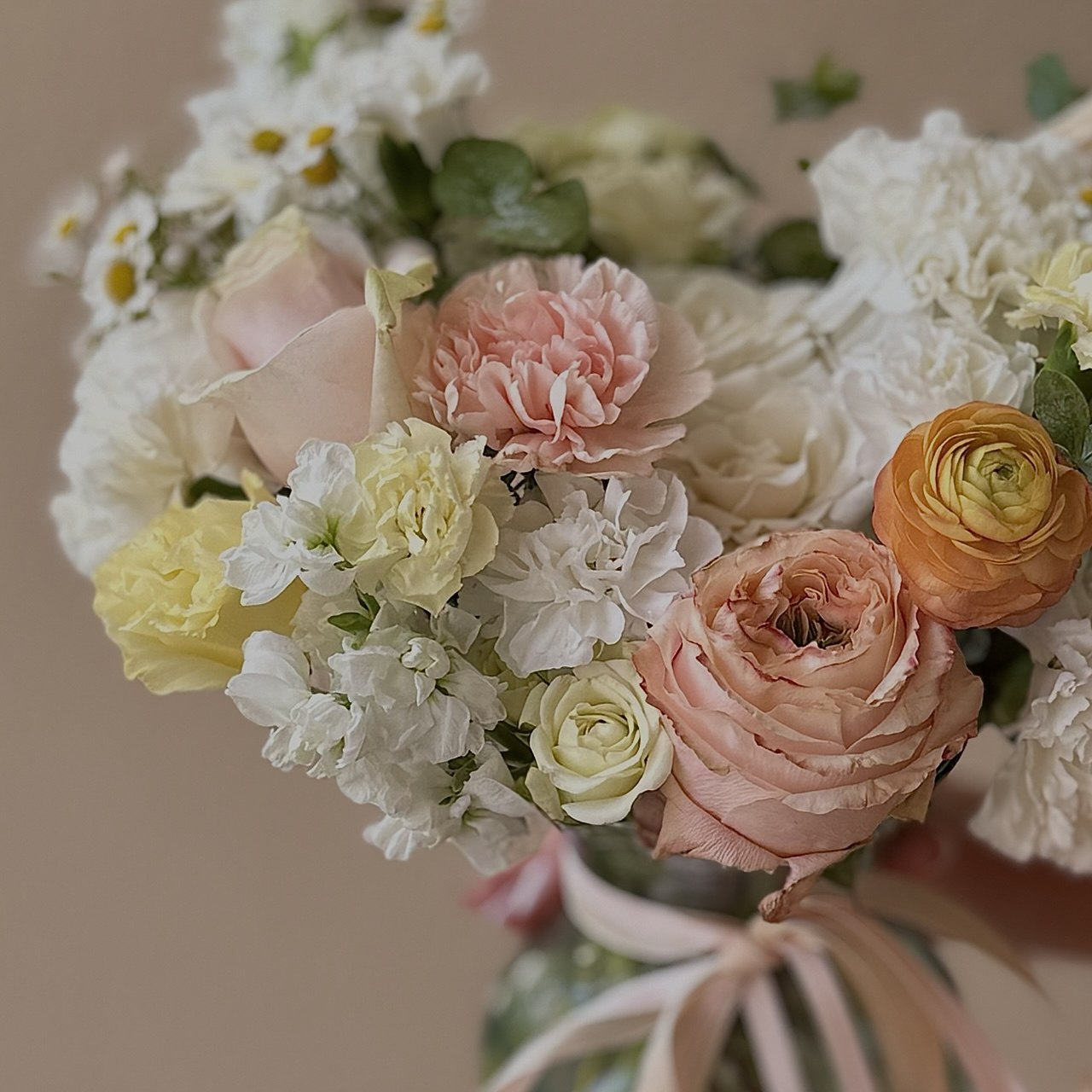 “Lace & Light” Flower Vase