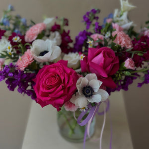 "Lilac Allure" Flower Vase