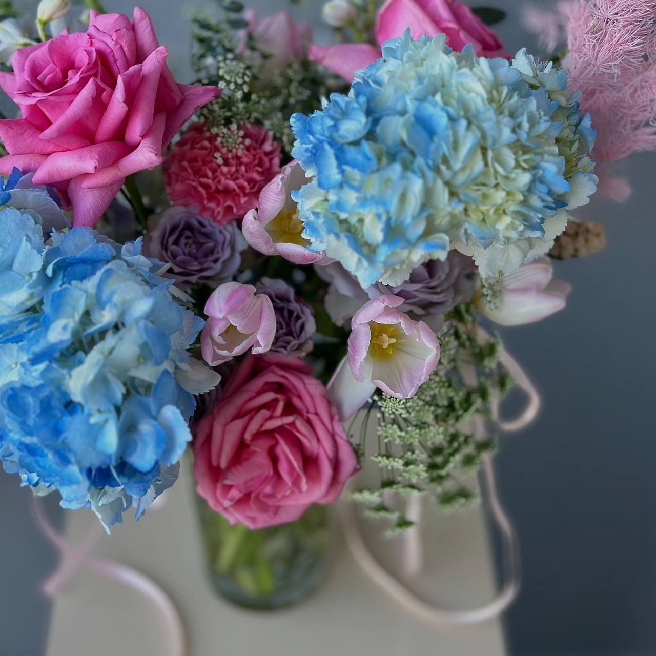 “Enchanted Spring” Flower Vase