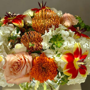 “Fall Blooms” Flower Vase