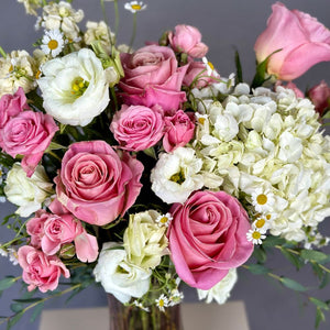 “Chic Pink” Flower Vase