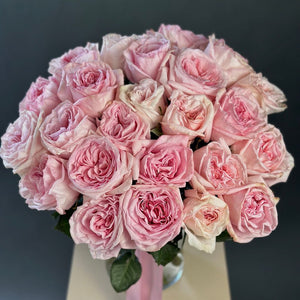 2 Dozen Garden Roses Pink Ohara