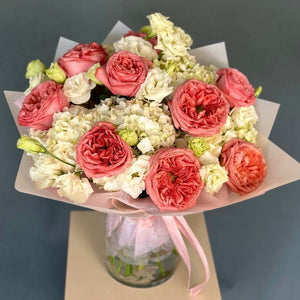 Trio Bouquet “Crimson sky”