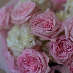 Duo Bouquet of Roses Pink Ohara&Hydrangea
