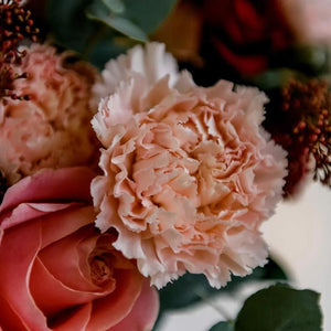"Red Fall” Flower Basket