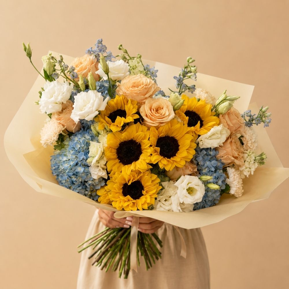 "Sunlit Sky" Mix Bouquet