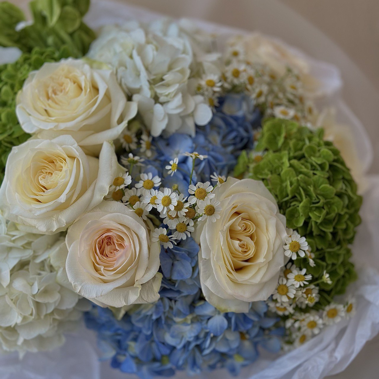 “Sapphire Glow” Mix Bouquet