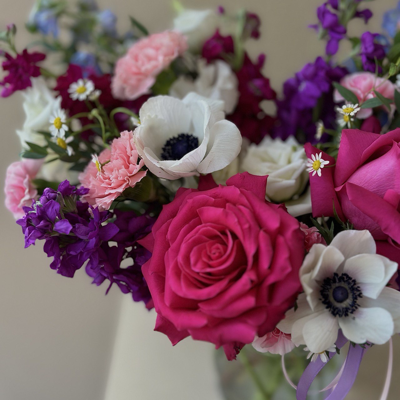 "Lilac Allure" Flower Vase