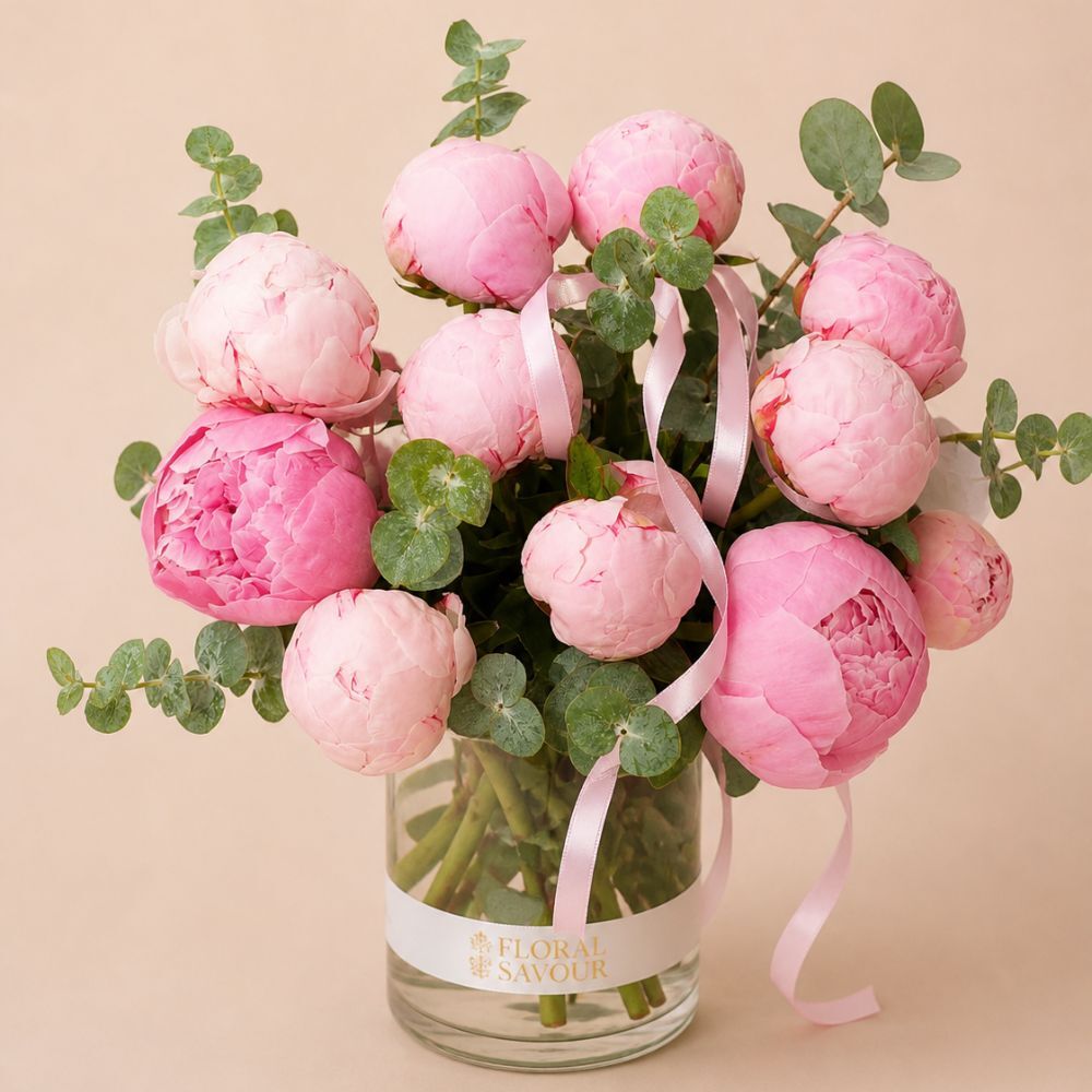 Peonies in a Vase