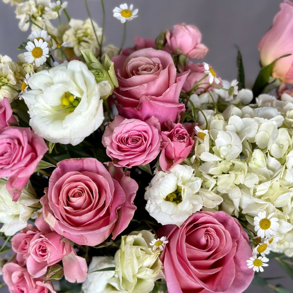 “Chic Pink” Flower Vase