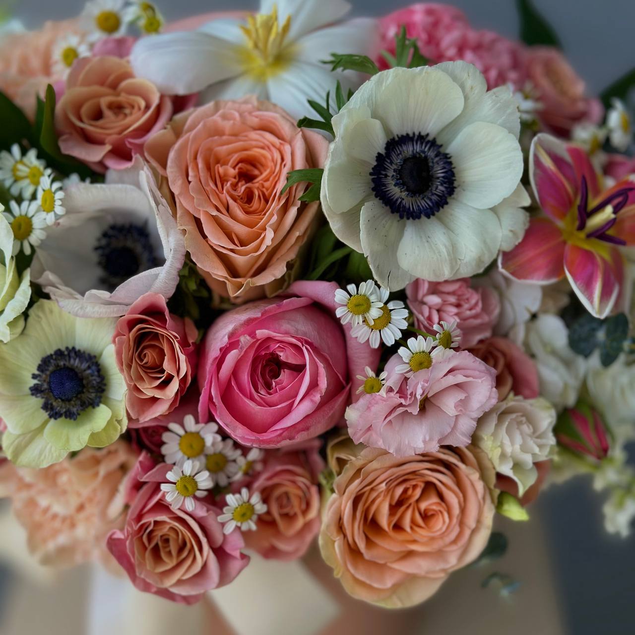 Hat Box "Flower Garden"