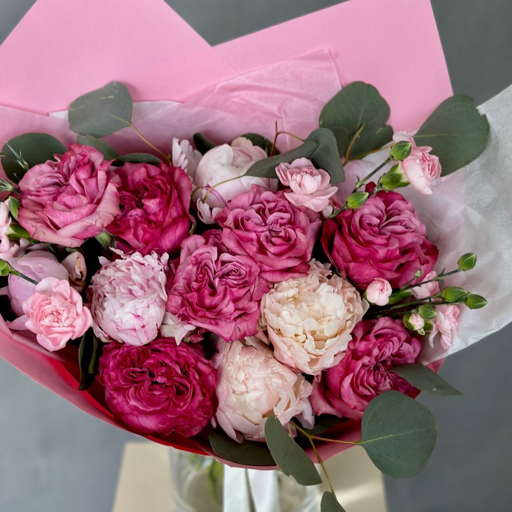 Trio Bouquet "Raspberry Jam"