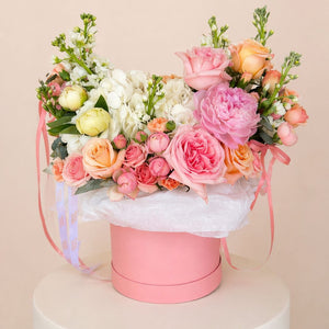 "Peony Cloud" Flower box
