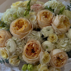 “Ivory Cascade” Mix Bouquet