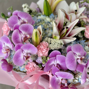 "Amber Orchid” Mix Bouquet