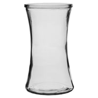 Clear Gathering Machine Glass Vase