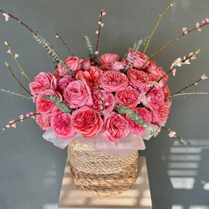 “Spring Breeze” Flower Basket