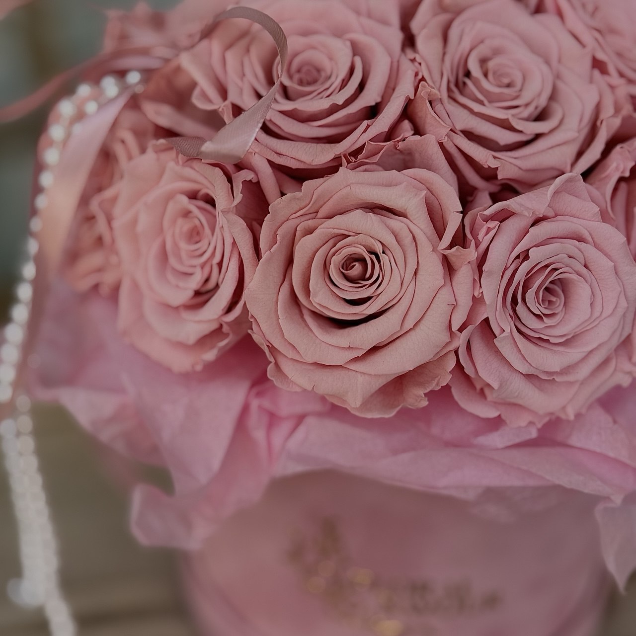 Everlasting Pink Roses